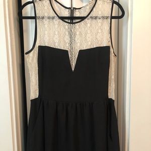 Little Black (lace back) Dress